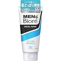 Amazon | メンズビオレ ディープオイルクリア洗顔 130g | Bioré | 洗顔